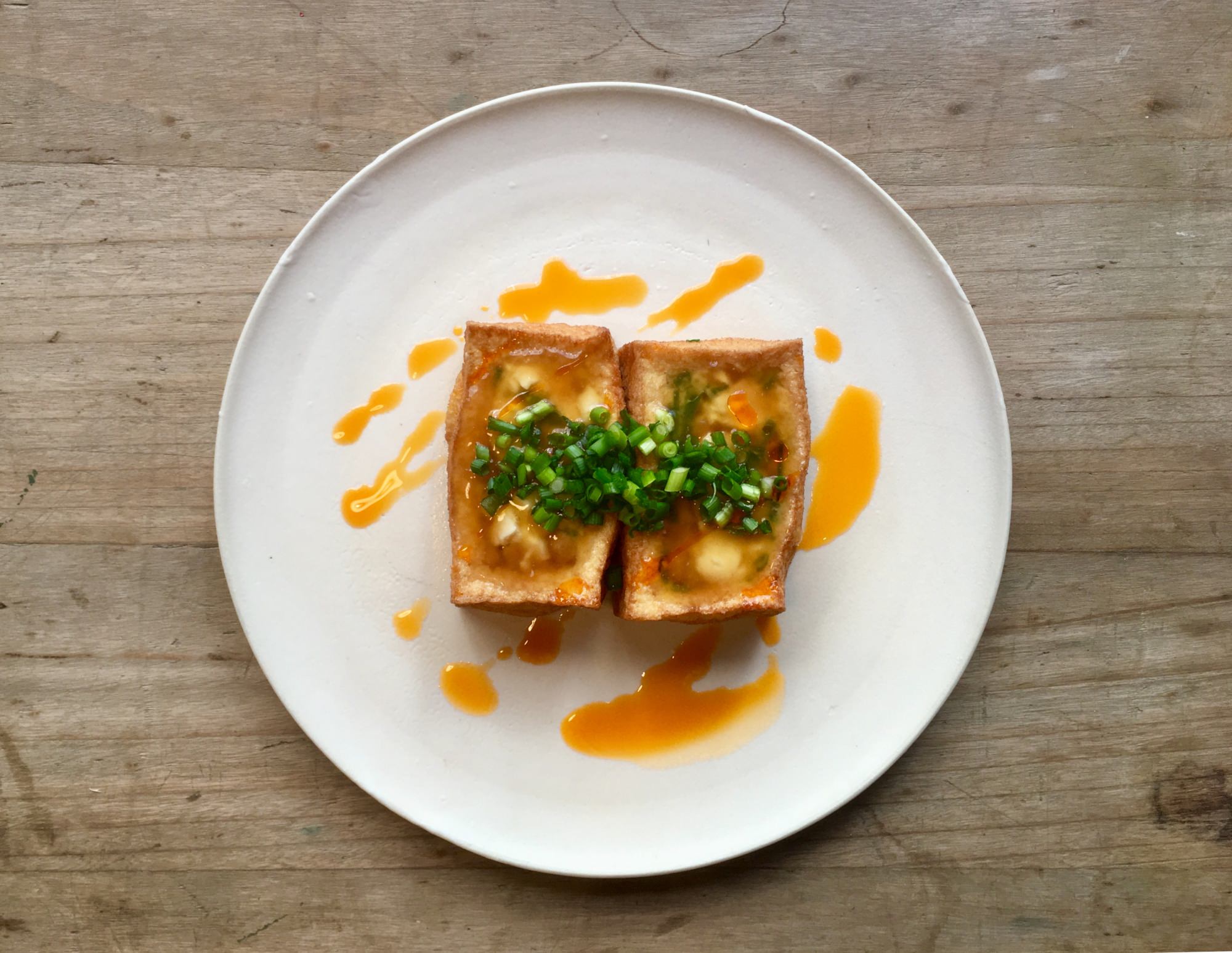 厚揚げの卵納豆詰め レシピ Olive Village オリーブヴィレッジ