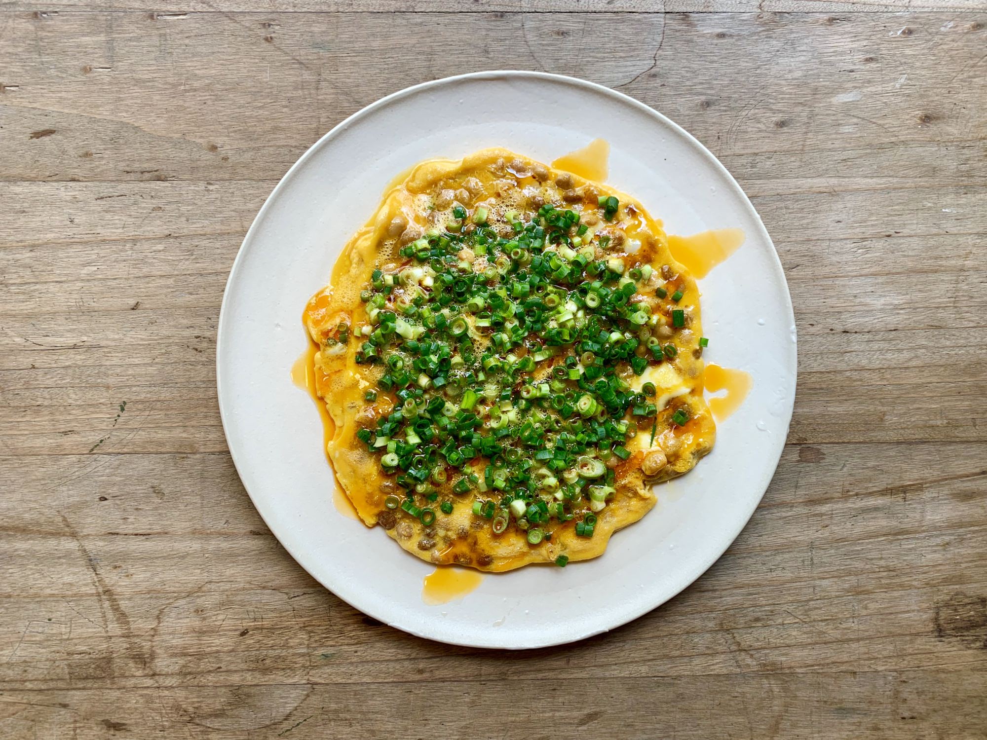 納豆オムレツ | レシピ | オリーブオイル 通販 | olive village