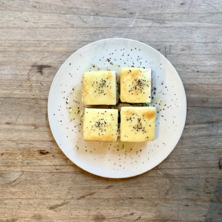 ベーコンチーズの贅沢豆腐