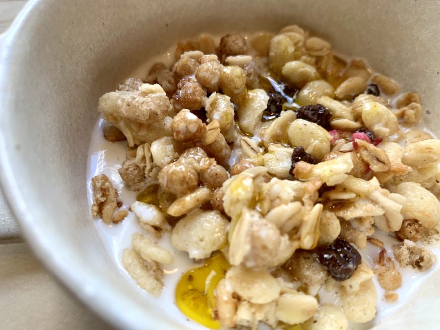 オリーブオイル入りグラノーラ レシピ olive village オリーブヴィレッジ