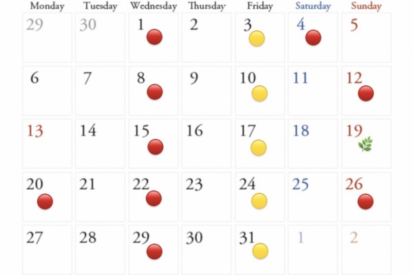 10月のお知らせ